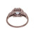 Vintage Aqua Sapphire Diamond Engagement Ring