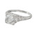 EGL Certified 1.56 Carat Diamond Platinum Ring