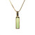 Peter Suchy 17.9 Carat Tourmaline Diamond 14k Yellow Gold Pendant Necklace
