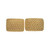 Domed Mesh Cufflinks 18k Yellow Italian Gold