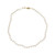 Light Cream Cultured Pearl Necklace 6-6 1/2mm
