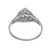 EGL Certified .70 Carat Diamond White Gold Engagement Ring