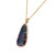 Peter Suchy 8.16 Carat Boulder Opal Ruby Diamond Yellow Gold Pendant Necklace