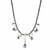 Robin Rotenier 2.40 Carat Sapphire Black South Sea Pearl Yellow Gold Necklace