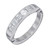 Peter Suchy .70 Carat Diamond Platinum Wedding Band Ring