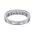 Peter Suchy .70 Carat Diamond Platinum Wedding Band Ring