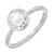 Peter Suchy GIA Certified .77 Carat Diamond White Gold Engagement Ring