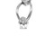 .65 Carat Diamond White Gold Oval Link Bracelet