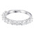 Peter Suchy 1.26 Carat 11 Round Diamond Platinum Wedding Band Ring