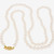 Japanese Cultured Pearl Yellow Gold Necklace