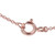 .66 Carat Diamond Rose Gold Diamond by the Yard Necklace