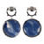 Peter Suchy 46.69 Carat Moonstone Quartz White Gold Dangle Earrings