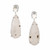 Peter Suchy 11.7 Carat Moonstone Quartz White Gold Dangle Drop Earrings