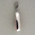Vintage 2.44ct Bright Pink Tourmaline .07ct Diamond 14k Gold Pendant Enhancer