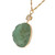 GIA Certified 102.74 Carat Carved Mogul Emerald Diamond Gold Pendant Necklace