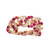 .72 Carat Ruby Diamond Rose Gold Flexible Link Ring