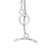 Tiffany & Co Elsa Peretti Sterling Silver Jasper Apple Pendant Necklace