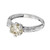 GIA Certified 1.25 Carat Light Brown Diamond Platinum Engagement Ring
