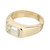 Peter Suchy GIA Certified 1.80 Carat Diamond Yellow Gold Unisex Ring