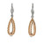 Peter Suchy 7.87 Carat Pink Morganite Diamond Rose White Gold Dangle Earrings