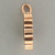 Vintage Carved Face Carnelian Onyx 14k Pink Gold Pendant Layer Black & White Bac