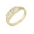 .84 Carat Diamond Yellow Gold Channel Set Wedding Band Ring