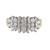 1.00 Carat Diamond Yellow Gold Cluster Ring