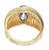 Peter Suchy GIA Certified 2.49 Carat Sapphire Diamond Yellow Gold Cocktail Ring