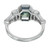 Peter Suchy GIA Certified 2.30 Carat Sapphire Diamond Platinum Engagement Ring