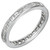 1.50 Carat Diamond Platinum Eternity Band Ring