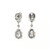Peter Suchy GIA Certified 2.11 Carat Diamond Platinum Dangle Earrings