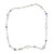 18.85 Carat Moonstone Diamond Sapphire White Gold Necklace