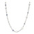 18.85 Carat Moonstone Diamond Sapphire White Gold Necklace