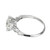 GIA Certified 1.10 Carat DIamond Platinum Engagement Ring 