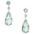 Peter Suchy 20.13 Carat Aquamarine Diamond White Gold Dangle Earrings 