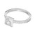 Peter Suchy EGL Certified 1.00 Carat Diamond White Gold Engagement Ring 