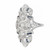 .44 Carat Diamond Sapphire Platinum Cocktail Ring 