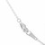 .13 Carat Diamond Sapphire Platinum Triangle Pendant Necklace