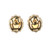 Peter Suchy 1.71 Carat Opal Diamond Yellow Gold Halo Earrings 