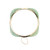 GIA Certified Jadeite Jade Yellow Gold Bangle Bracelet