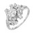 EGL .63 Carat Diamond Platinum Engagement Ring