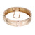 Victorian .65 Carat Diamond Rose Gold Bangle Bracelet