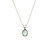 Peter Suchy 2.25 Carat Aquamarine Diamond White Gold Pendant Necklace