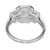 Peter Suchy GIA Certified 1.08 Carat Diamond Halo Platinum Engagement Ring