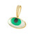 Kabana .6 Carat Diamond Yellow Gold Evil Eye Pendant