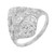 .60 Carat Diamond Platinum Filaree Dome Ring