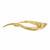 Henry Dunay Yellow Gold Swirl Brooch