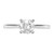 Peter Suchy GIA Certified 1.02 Carat Diamond Platinum Engagement Ring