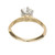 Tiffany & Co GIA Certified 1.00 Carat Diamond Platinum Yellow Gold Ring 