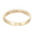 .42 Carat Baguette Diamond Yellow Gold Wedding Band Ring